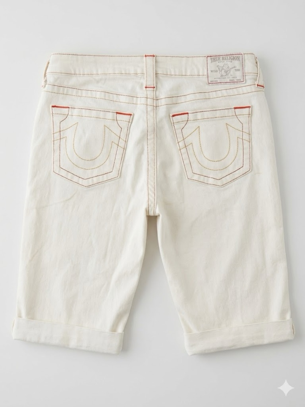 ✨ VINTAGE True Religion Riley Knee-Length Shorts Sz 30 (10)✨